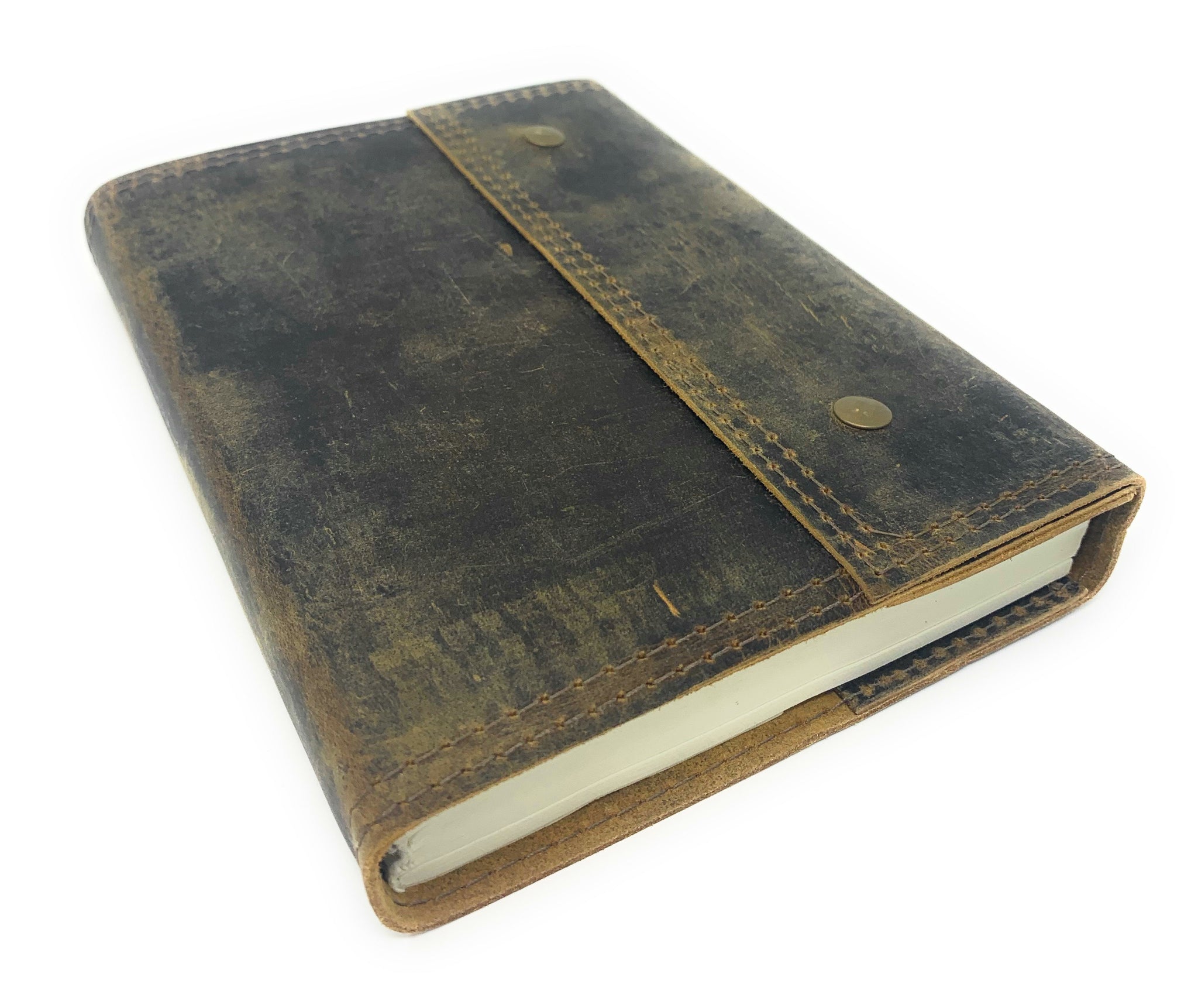 Vintage Leather Journal for women and men 8 x 6 inch Antique Handmade