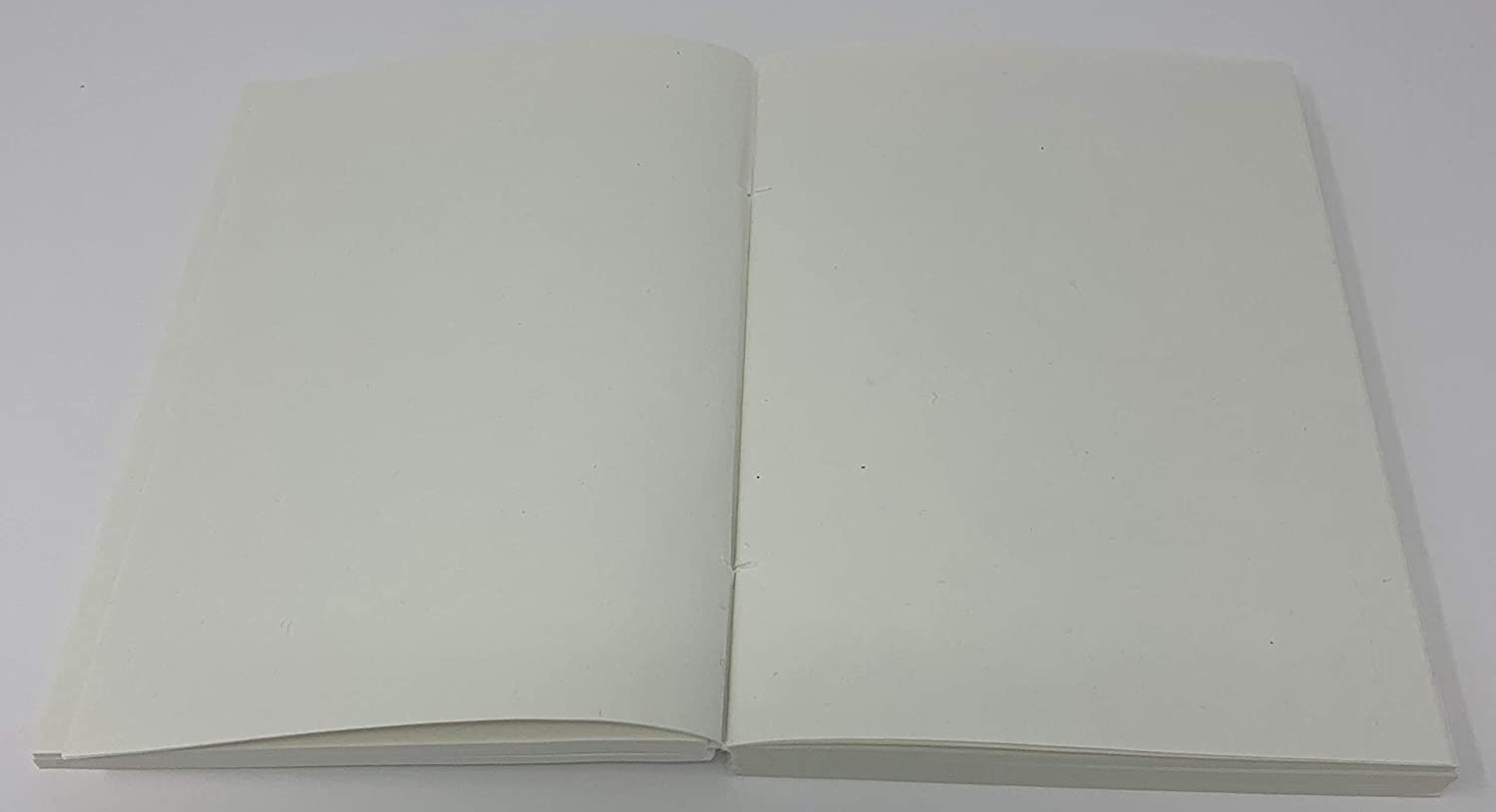 Tuk Tuk Press, Blank Paper Refill, 100% Tree and Acid Free, 125 GSM Thick, Recycled Blank Cotton Pages, (8 Inches x 6 Inches)